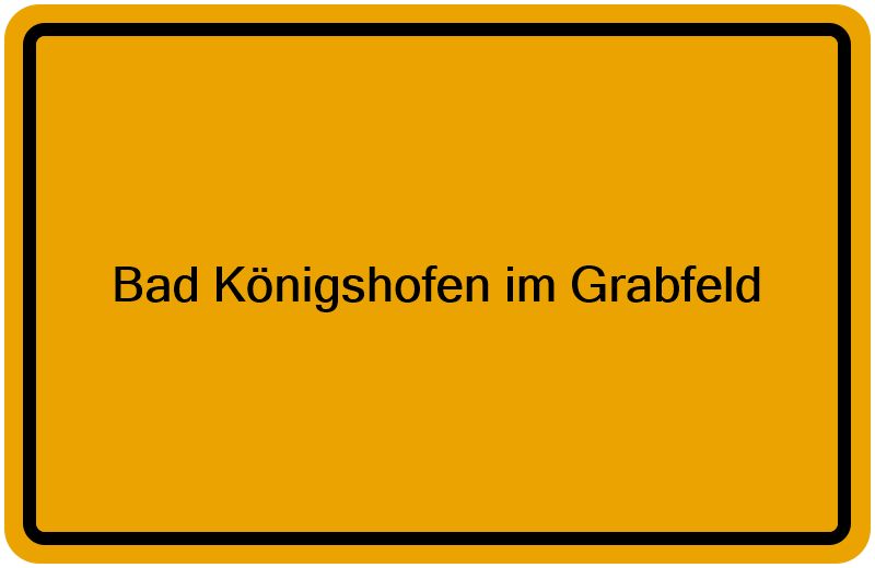 Handelsregisterauszug Bad Königshofen im Grabfeld